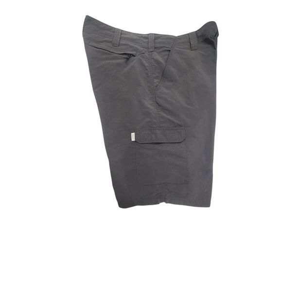 Mens Orvis Cargo Shorts-100 Nylon-Charcoal Gray-36-Outdoor-Hiking-Quick Dry-Fish - Picture 6 of 13